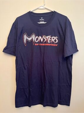 Fanatics Navy 'Monsters of the Midway' Chicago Bears Graphic T-Shirt - Men's